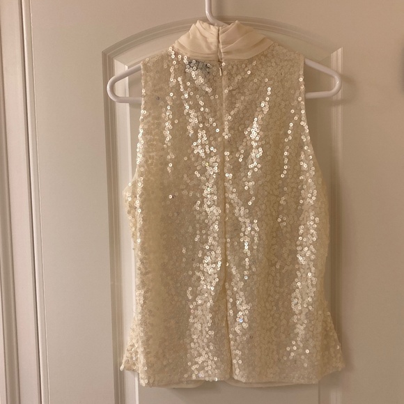 Sequined blouse size 16 - Picture 3 of 5